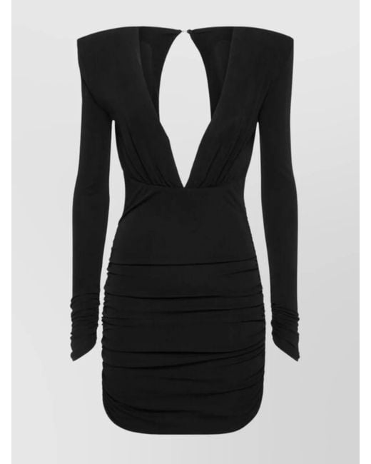 Philipp Plein Black Mini Dress