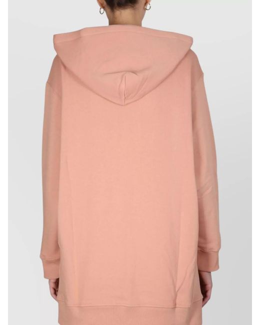 Max Mara Pink Hooded Sweatshirt
