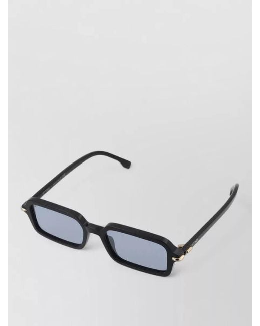 Fendi Metallic Rectangle Sunglasses