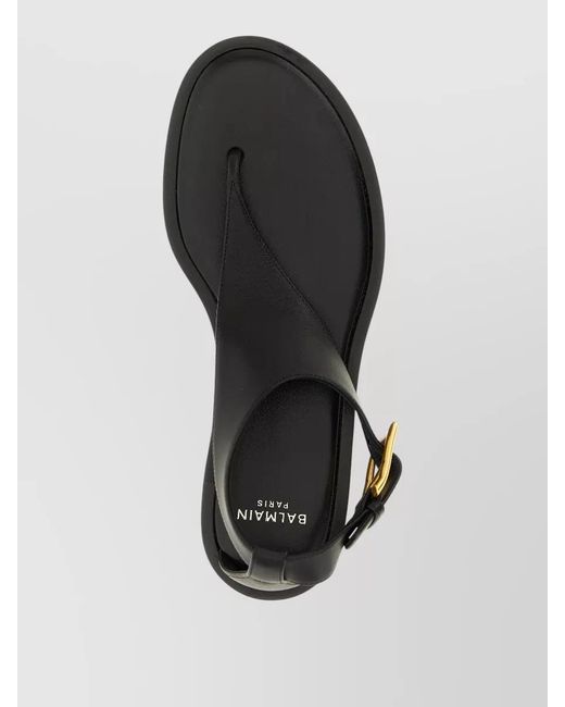 Balmain Multicolor Lamb Leather Anthem Sandals