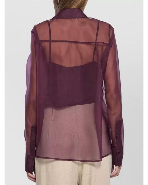 FEDERICA TOSI Multicolor Silk Shirt