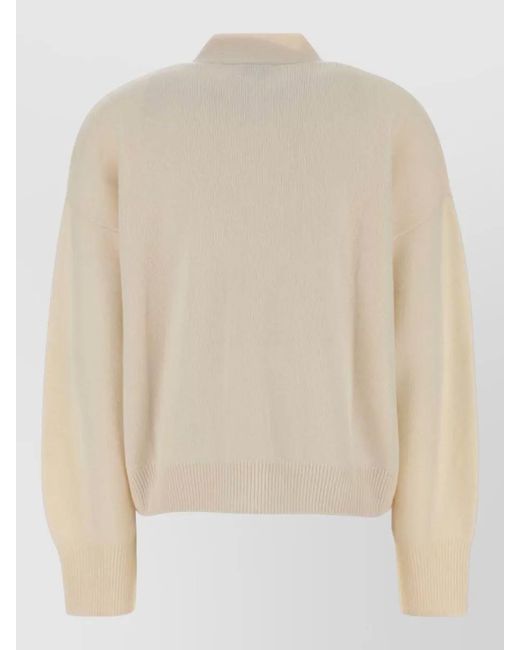 LeKasha Natural Cashmere Cardigan