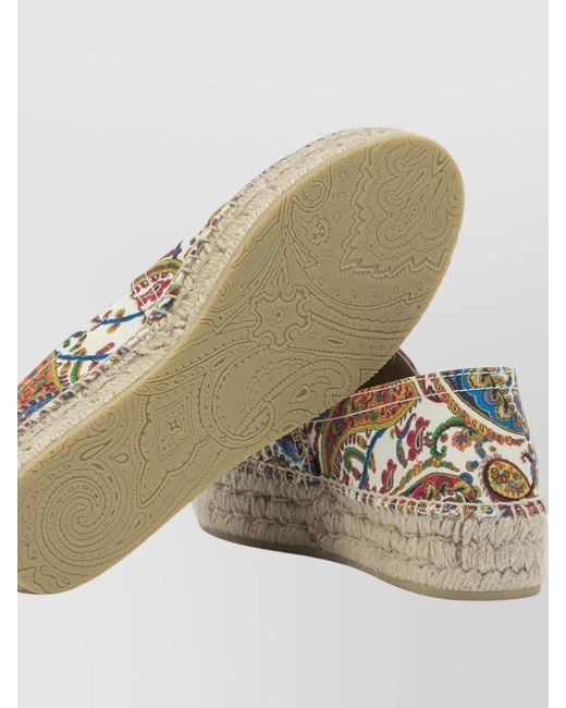 Etro Multicolor Cotton Espadrilles