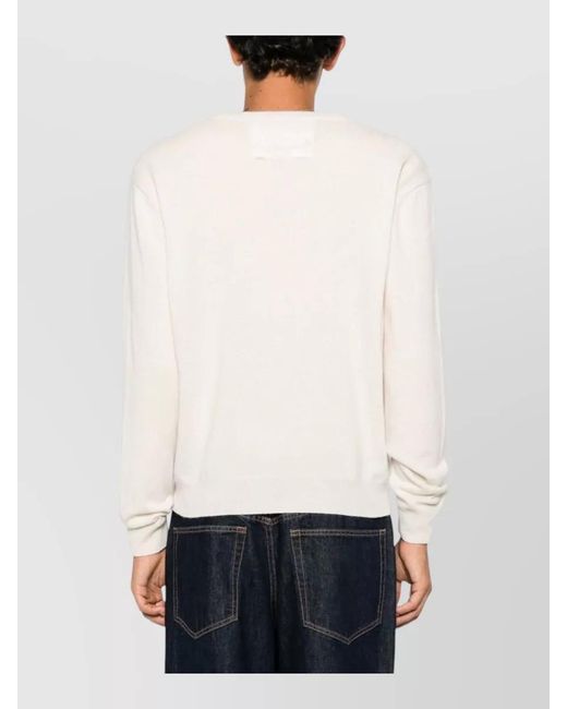 Extreme Cashmere Natural Cashmere V Neck Sweater Casual Fit