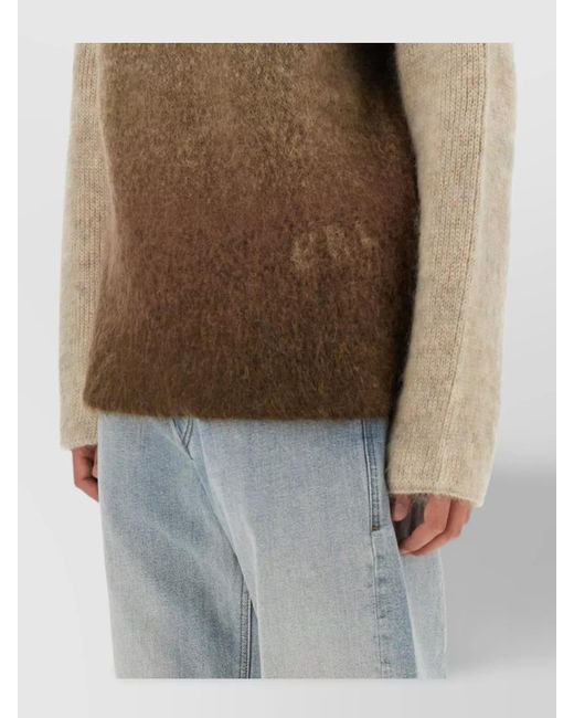 ERL Natural Mohair Blend Jumper for men