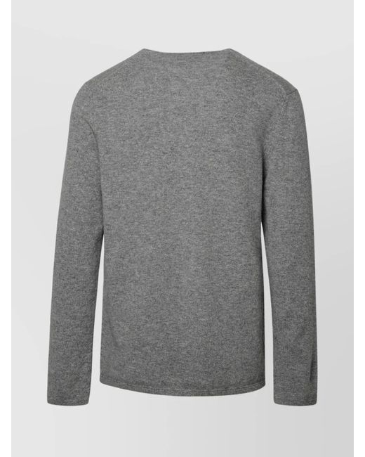 Comme des Garçons Gray Wool Sweater for men