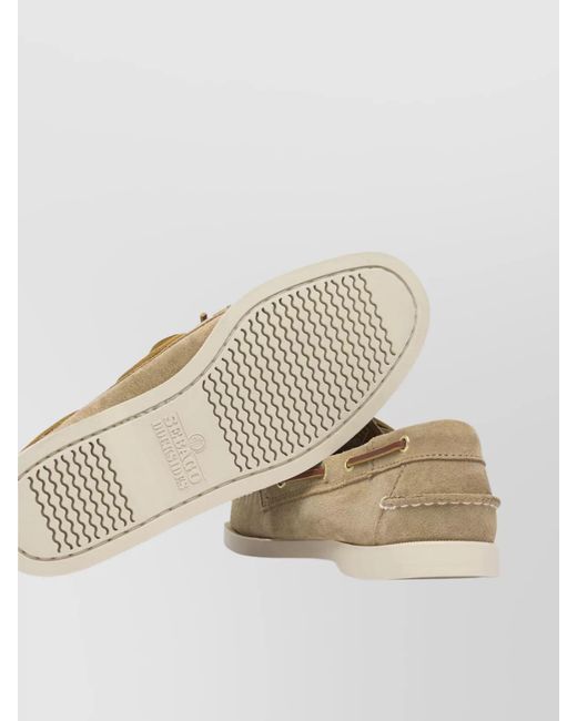 Sebago Natural Suede Leather Loafers for men