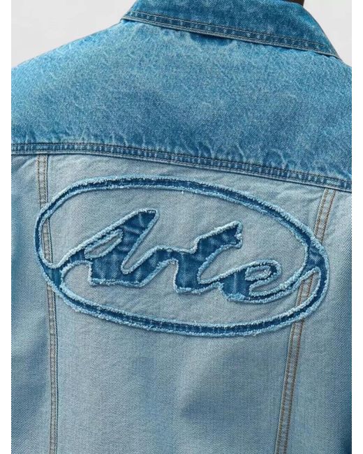 Arte' Blue Denim Jacket for men