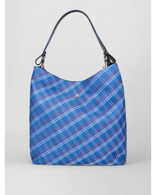 Vivienne Westwood Blue Tote Bag
