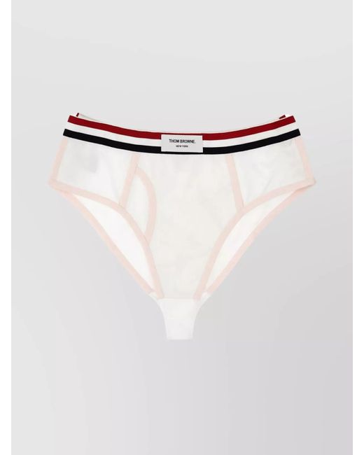 Thom Browne White Cotton Briefs