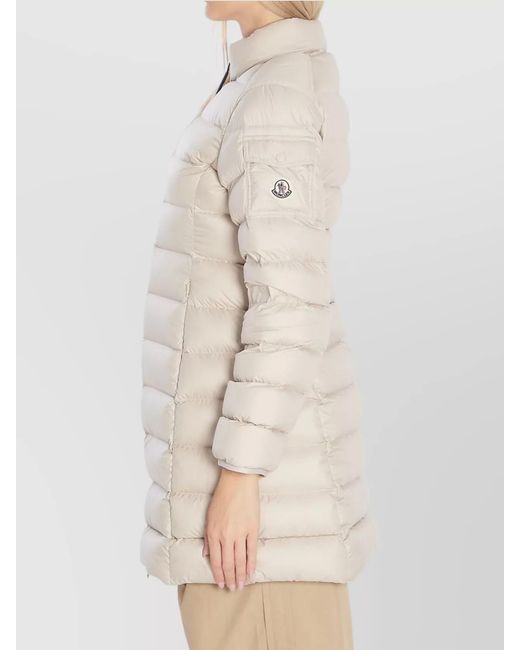 Moncler Natural Igesse Midi Puffer Jacket