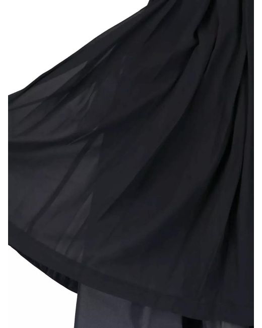 Comme des Garçons Black Midi Full Skirt