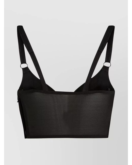 Moschino Black Knit Top