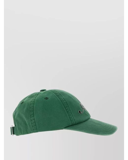 AMI Green Cotton Baseball Cap