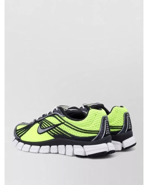 Nike Green Zoom Skylon 11 Running-Inspired Mesh Sneakers With Cushioned Comfort