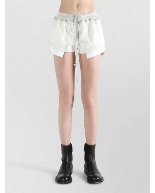 Rick Owens Multicolor Boxer Pants Hem Detail Side Pockets