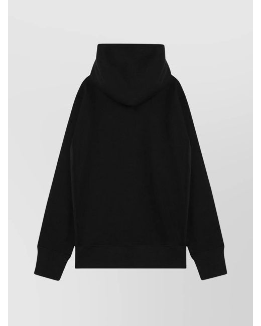 Champion Black Cotton Hoodie for men