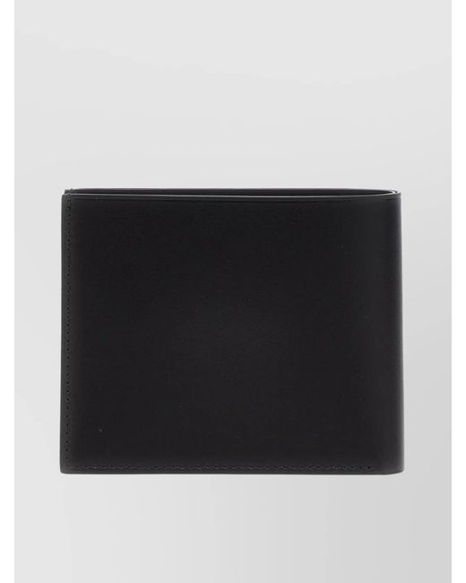 Jil Sander Black "Folded" Bi-Fold Wallet Design for men