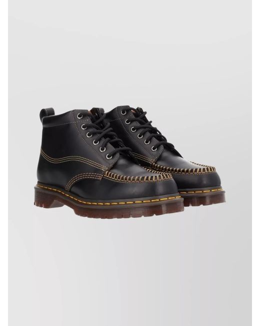 Dr. Martens Black Leather Chukka Boots for men