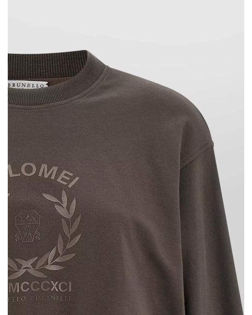 Brunello Cucinelli Brown Sweatshirt