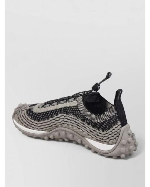 AMI Gray Mirage Lace Up Sport Sneaker Shoe