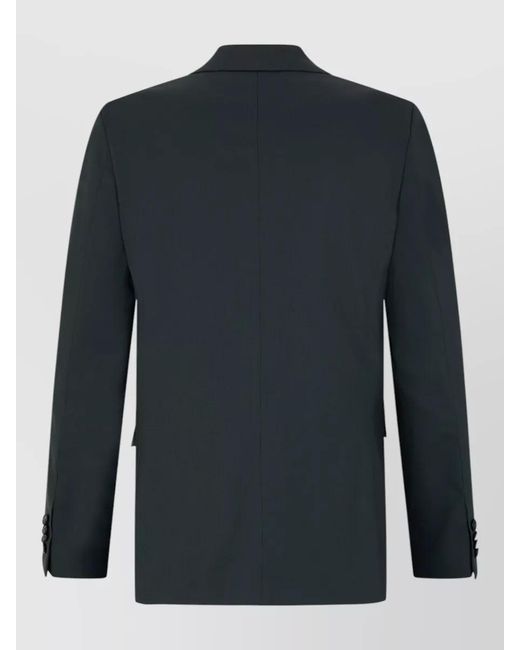 Boss Blue Single Breasted Tailored Jacket And Trousers for men