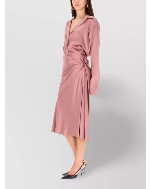 Dries Van Noten Pink Celinta Blouse
