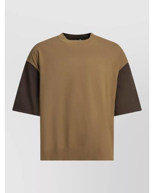 Comme des Garçons Natural Cotton Crew-Neck T-Shirt for men