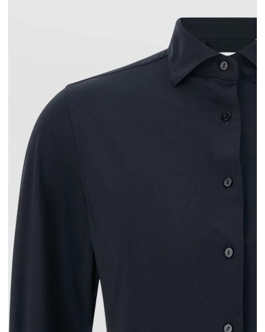 Xacus Blue Pina Shirt Active Collection Long Sleeves