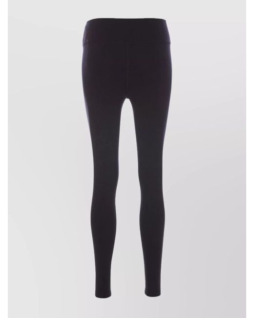 Balenciaga Blue High-Rise Skinny Leggings