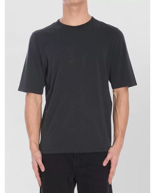 Saint Laurent Black T-Shirt for men