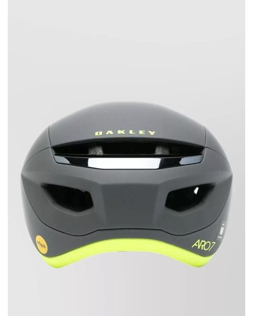 Oakley Gray Performance Cap Adjustable Aerodynamic Contrast Trim
