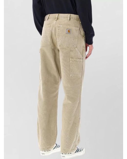 Carhartt Natural Double Knee Organic Canvas Pants for men