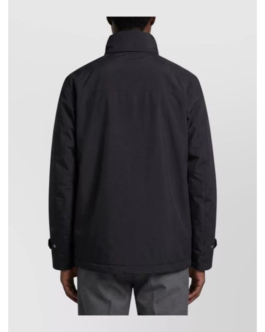 Herno Black Goretex Lightweight Jacket for men