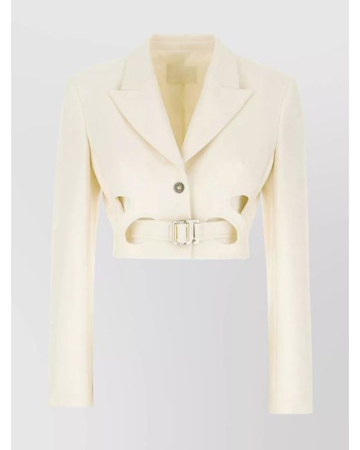 Dion Lee Natural Cropped Jacket