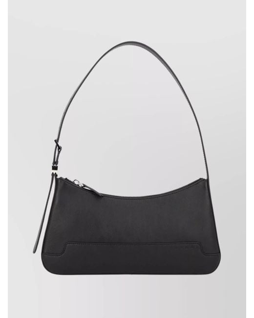 Marni Black Museo Leather Shoulder Bag