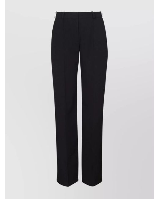 Balmain Blue Straight-Leg Trousers
