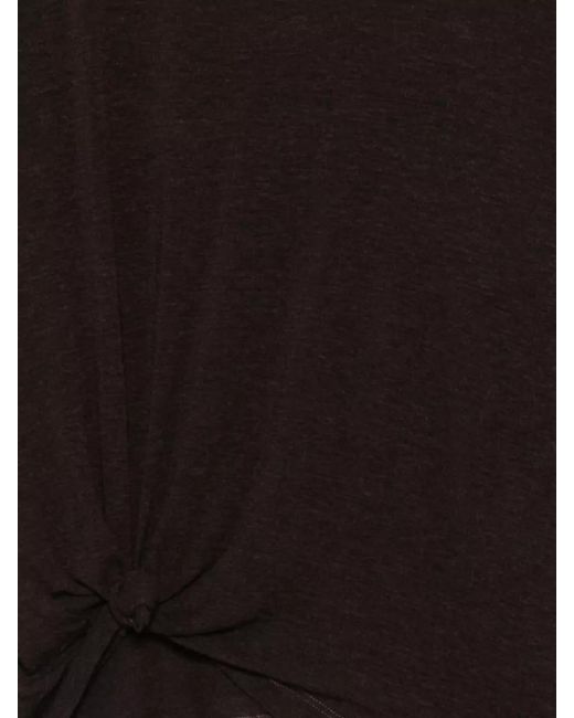 Alysi Black Knot Crewneck Sweater