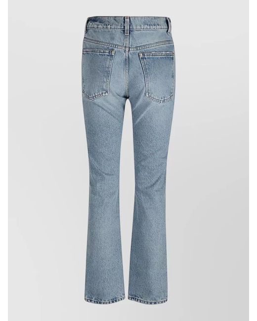 ARMARIUM Blue Slim Fit Low Rise Straight Leg Jeans