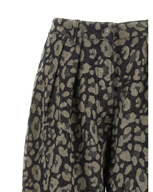 Alanui Multicolor Wide-Leg Trousers