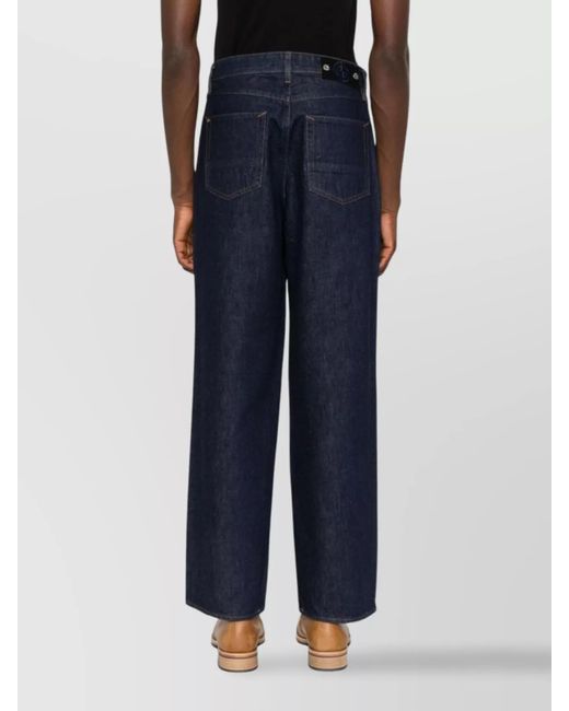 Stone Island Blue Pants for men