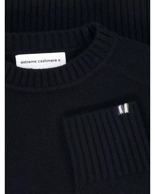 Extreme Cashmere Blue Cashmere Crewneck Jumper