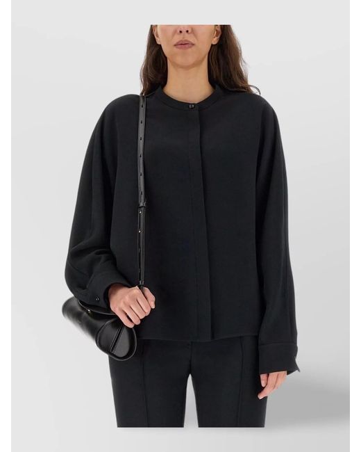 Jil Sander Blue Long-Sleeve Shirt