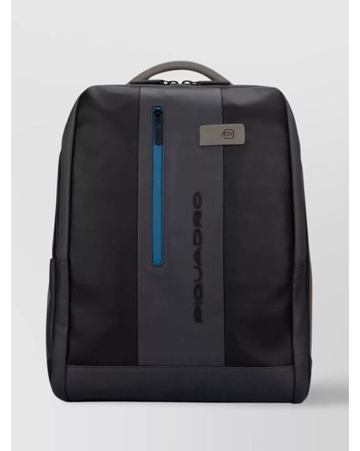 Piquadro Black Backpack for men