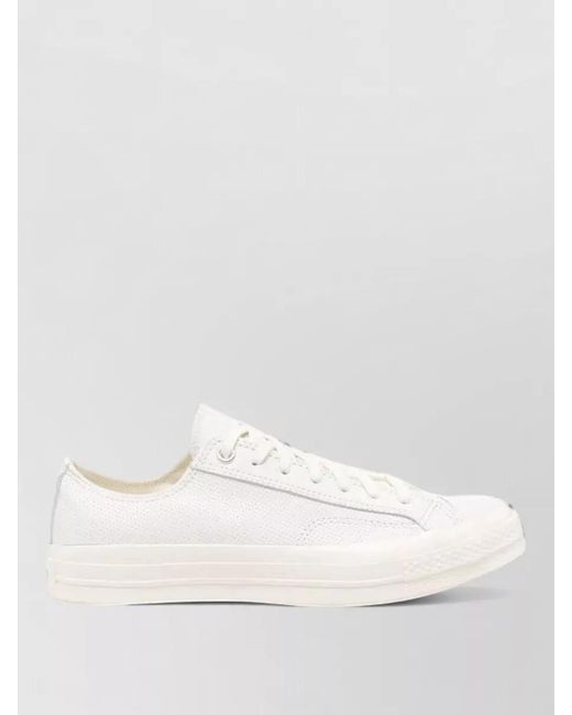 Converse Natural Chuck Seventy Ox Sneakers Perforated Detail Rubber