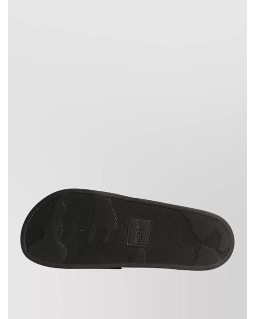 Moncler Multicolor Rubber Slides for men