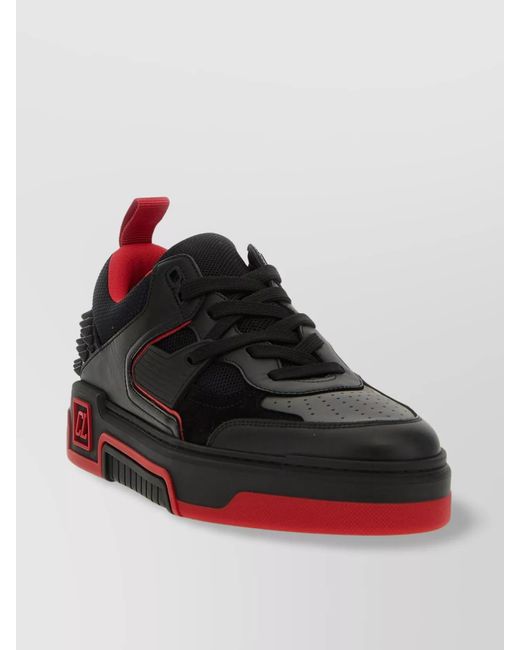 Christian Louboutin Multicolor 'Studded Heel Low-Top Sneakers' for men