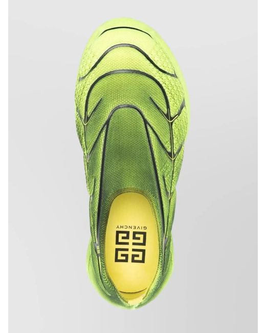 Givenchy Yellow Gradient-Effect Slip-On Sneakers for men