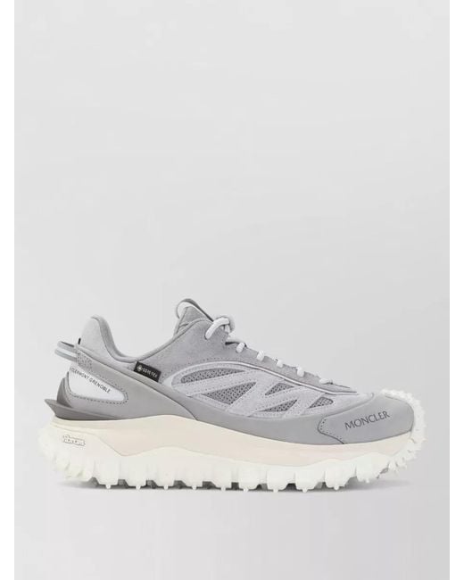 Moncler Gray Apex Craft Gtx Trailgrip Performance Sneakers for men