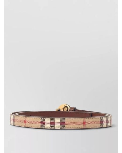 Burberry Multicolor Leather Belt